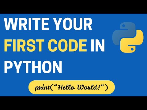 03 Write Your First Python Program With Jupyter Notebook