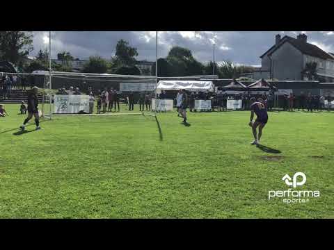 Carryduff - win All Ireland Football 7s Quarter-Final penalty shootout 2019