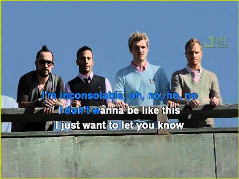 Backstreet Boys - Inconsolable Karaoke