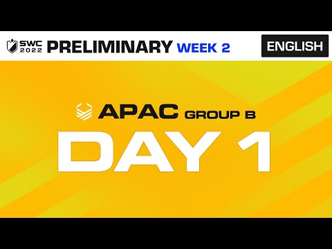 [English] SWC2022 ASIA-PACIFIC Preliminary Group B Day 1 | Summoners War | 서머너즈워