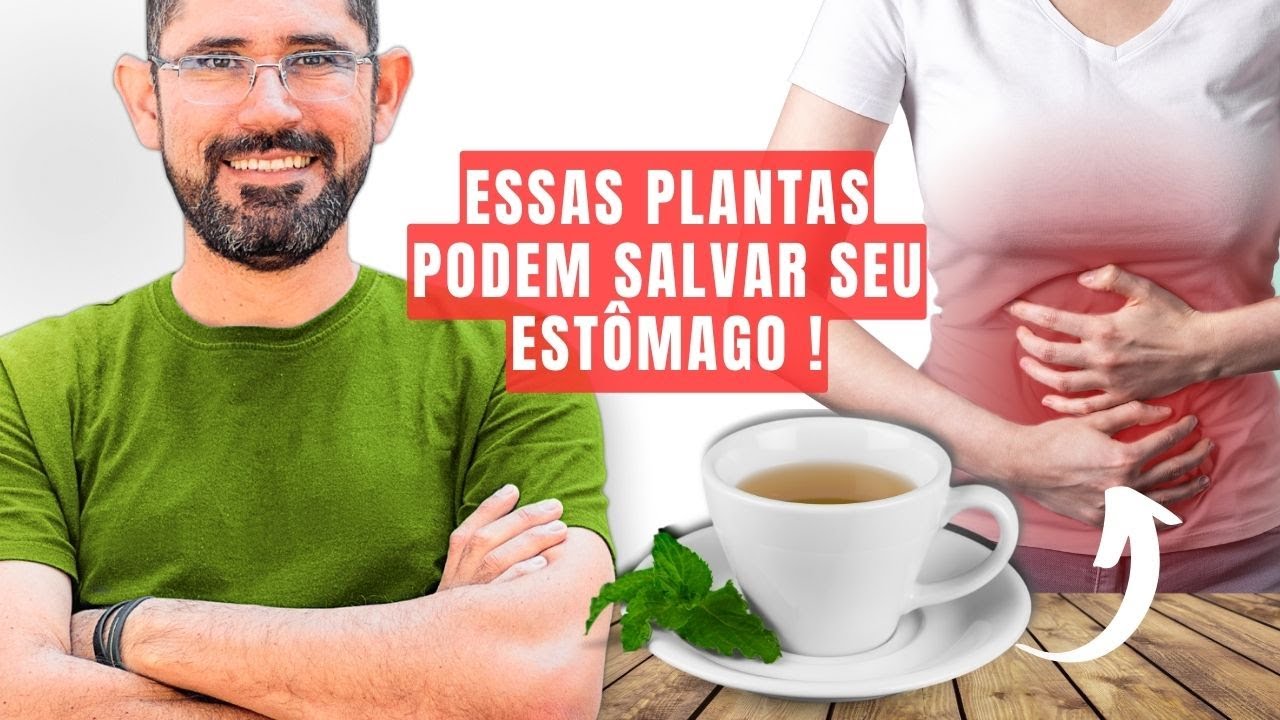O MELHOR TRATAMENTO PARA GASTRITE E REFLUXO COM PLANTAS MEDICINAIS
