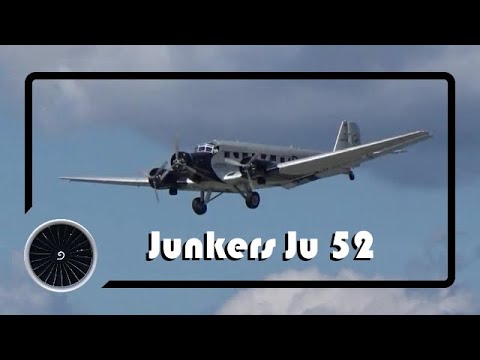 Junkers Ju 52 landing at Stuttgart Airport | STR.spotting