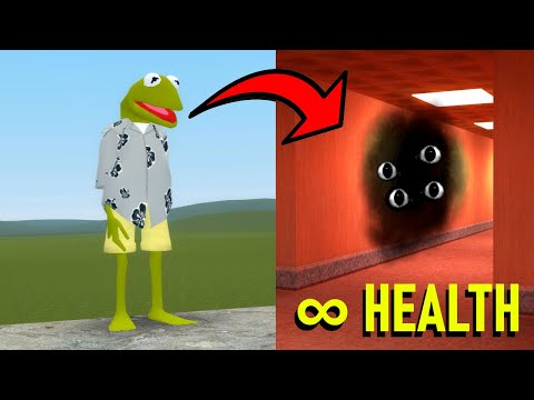 BACKROOMS CREATURE HAS ♾️ HEALTH! - Garry's mod Sandbox