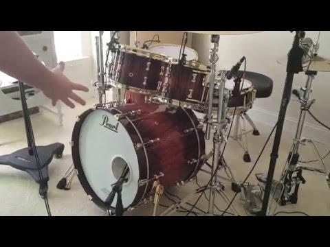 Pearl Masterworks Drum Tour