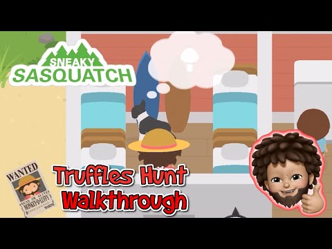 Sneaky Sasquatch - Truffles Hunt Walkthrough