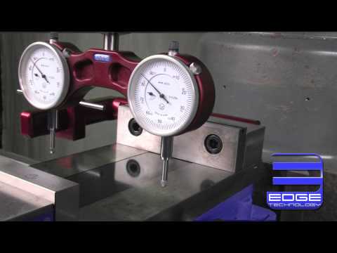 Tramming a milling machine - square a spindle on J head bridgeport mill - Pro Tram - Edge Technology