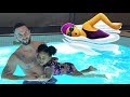 DADDY DAUGHTER SWIMMING LESSONS