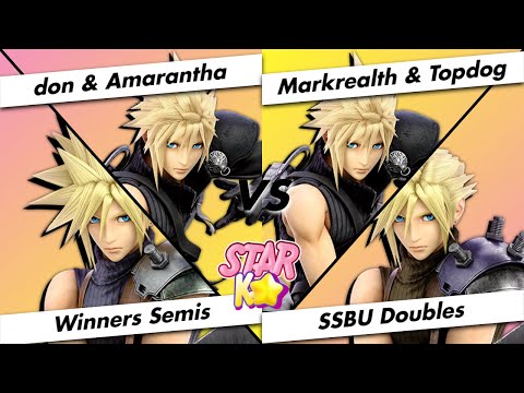 Star K.O. 2 Winners Semis - don & Amarantha Vs. Markrealth & Topdog - SSBU Doubles