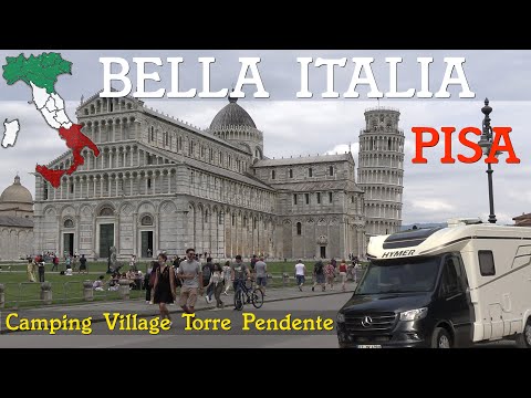 Italien: Mit dem Wohnmobil nach Pisa/Toskana/Camping Village Torre Pendente