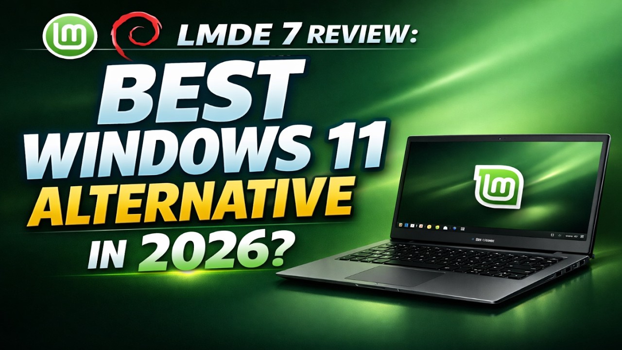 LMDE 7 Review: The BEST Windows Windows 11 Alternative in 2026?