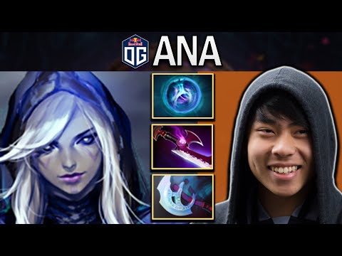 OG.ANA SMURF DROW RANGER WITH 25 KILLS & SILVEREDGE - DOTA 2 GAMEPLAY