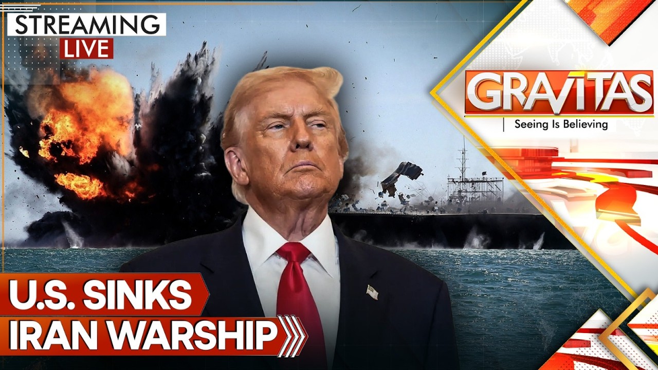 War Expands Beyond West Asia as US Torpedo Sinks Iranian Frigate in International Waters | GRAVITAS