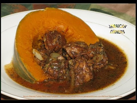 TURKEY NECK (Brown Stewed)