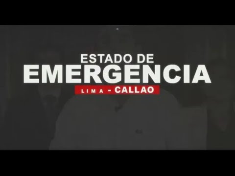 "Estado de emergencia Lima - Callao": reporte hoy, miércoles 26 de noviembre del 2025