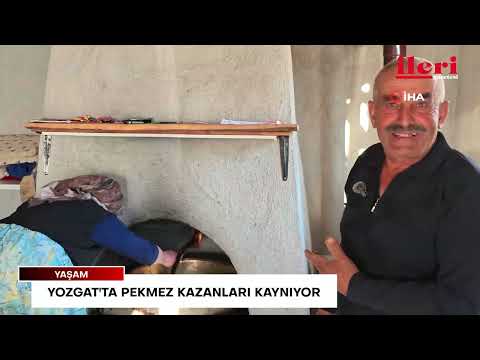 Yozgat'ta kış hazırlığı başladı: Pekmez kazanları kaynıyor | İleri Gazetesi