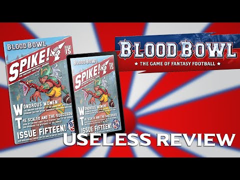 Blood Bowl Spike Journal Issue 15 Useless Review #bloodbowl
