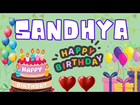 Happy Birthday Sandhya, Birthday of Sandhya, Best Birthday Wishes
