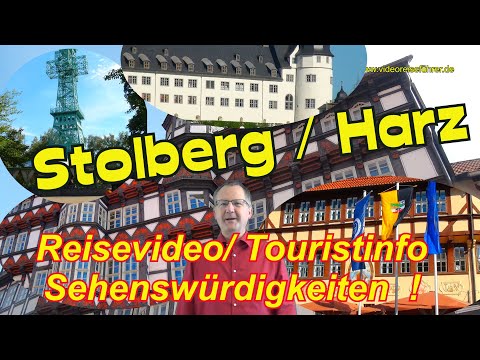 HARZ ! Stolberg/HARZ 🌄🏰🏛 Sehenswürdigkeiten und Stadtrundgang per Video🦋🏛Schloss*Rathaus*Fachwerk😃