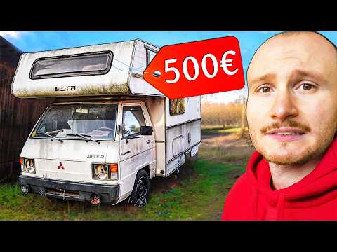 Ich habe dieses Wohnmobil für 500€ GEKAUFT! (Mitsubishi L300)