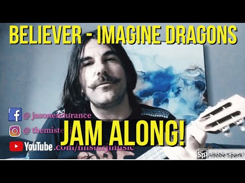 Believer - Imagine Dragons (guitar/ukulele) Tutorial