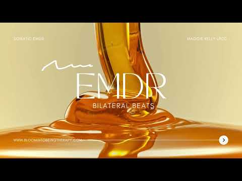 Honey ASMR + Bilateral Music | Calm Your Body, Clear Your Mind EMDR Music  (40 BPM, Wear Headphones)