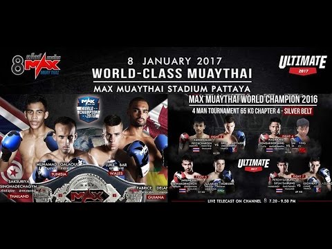 MAX Muay Thai 1-8-2017