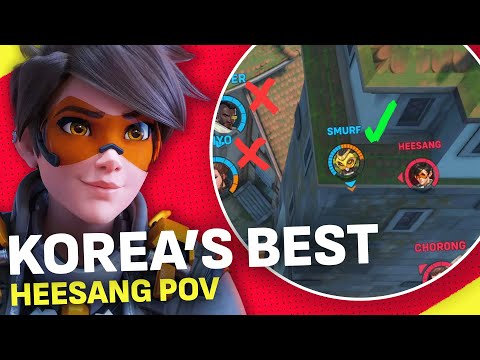 Korea's Most DOMINANT DPS: Heesang (Pro Genji/Tracer/Echo)
