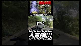山奥は急に酷道が出現するからなぁ...。。(嬉) #バイク #yzfr25 #yamaha #prunus  #yamahar25  #motovlog #shortvideo  #shorts