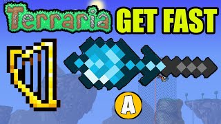 Terraria how to get Ice Rod (EASY) | Terraria how to get Magical Harp (EASY)