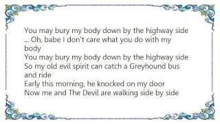 Cowboy Junkies - Me and the Devil Lyrics
