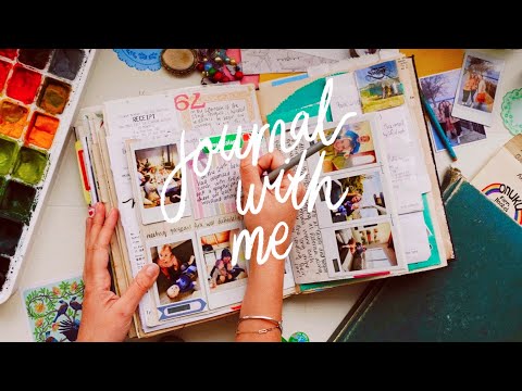 junk journal with me  process video ideas tips