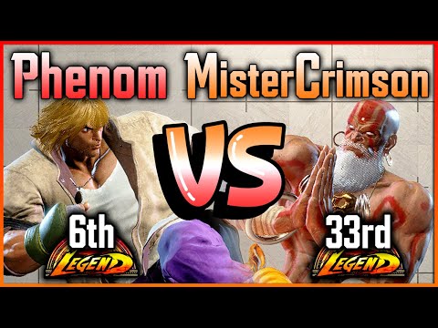 SF6 💥 Phenom (Ken) vs Mister Crimson (Dhalsim) 💥 Street Fighter 6