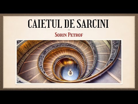 Nebunia Crucii: 14. Caietul de sarcini - Sorin Petrof