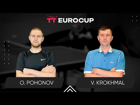12:30 Oleksandr Pohonov - Vitalii Krokhmal 23.04.2025 TT Euro.Cup Ukraine Master. TABLE 3