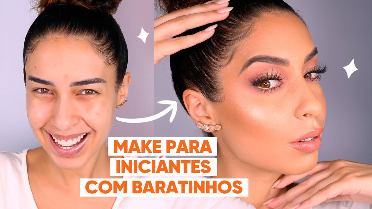 Watch Now MAKE PRA INICIANTES SÓ COM BARATINHOS - PASSO A PASSO DA PELE E OLHO | JULIANA LOUISE MAKE PRA INICIANTES SÓ COM BARATINHOS - PASSO A PASSO DA PELE E OLHO | JULIANA LOUISE