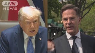 NATO事務総長「ロシアは長期的な脅威」 トランプ大統領とウクライナ情勢協議(2025年4月25日)