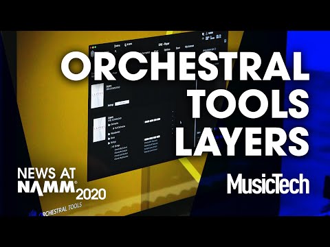 Free orchestral instruments: Orchestral Tools Layers #NAMM2020
