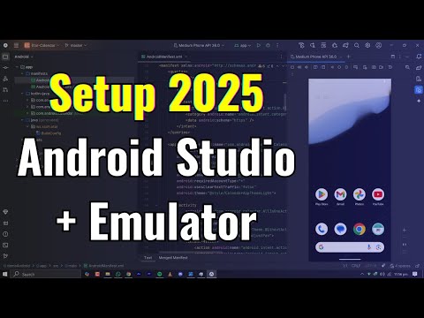 How to Install Android Studio on Windows 11 (2025) — With Emulator