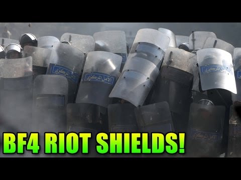 Battlefield 4 Riot Shields In Dragon's Teeth DLC