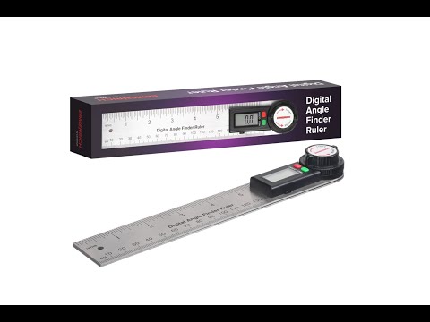 Цифровой угломер-линейка Ermenrich Verk DR30