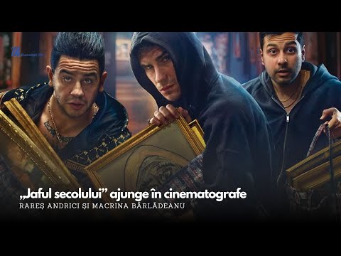 "The Heist of the Century" arrives in cinemas: Rareș Andrici and Macrina Bârlădeanu at BucureștiFM