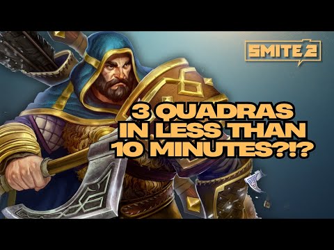 3 QUADRAS IN LESS THAN 10 MINUTES?!? SMITE 2 ULLR