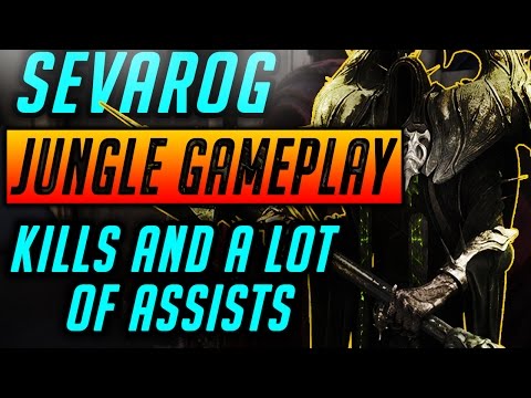 Paragon SEVAROG JUNGLE GAMEPLAY | KILLS AND MOSTLY ASSISTS| THERE MAJORITY OF TEAM FIGHTS!| STEEZY