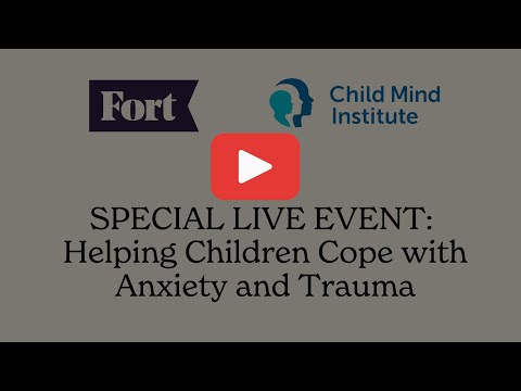 How to Help Children Cope With Anxiety and Trauma