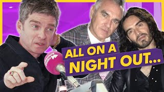 Morrissey, Noel Gallagher &amp; Russel Brand on a Night Out