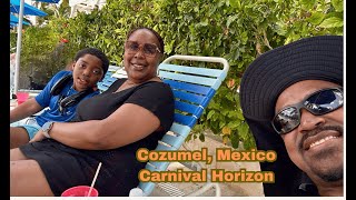Paradise Beach Cozumel Mexico Carnival Horizon