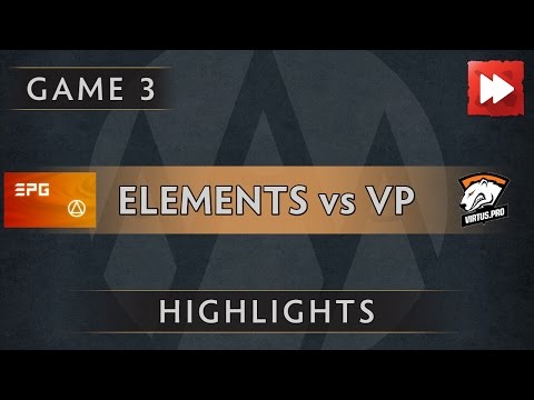 Elements Pro Gaming vs Virtus.pro [Game 2] The BTS Series - Dota Highlights