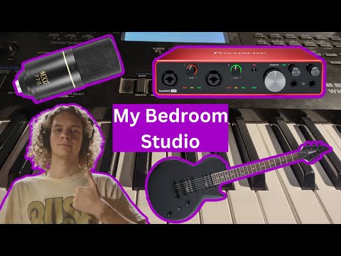 Bedroom Studio Tour! (Making Music in College)