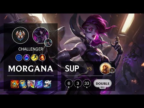 Morgana Support vs Leona - EUW Challenger Patch 10.24