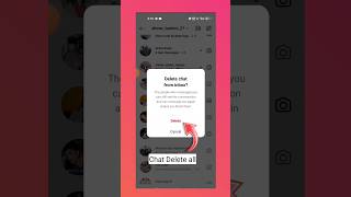 How To Delete All Chat On Instagram At Once | Instagram Ke Saare Chat Kaise Delete Kare |5 Days